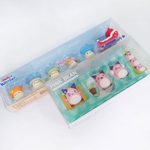Poupée d'<span class=keywords><strong>action</strong></span> de Noël transparente personnalisée Anime Figure Champignons Jouet Cadeau Affichage Blister Pp Pvc Pet Boîte d'emballage en plastique transparent - Product Image 3