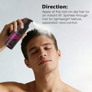Poudre coiffante volumisante mate pour cheveux BEAVER Private Label, contrôle du sébum, effet volumateur, texture pour cheveux, spray - Product Image 5
