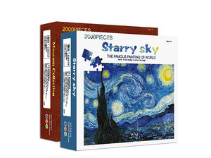 Casse-tête 2000 pièces en gros Casse-tête sur mesure avec boîte de couleur Casse-tête pour adulte - Product Image 5