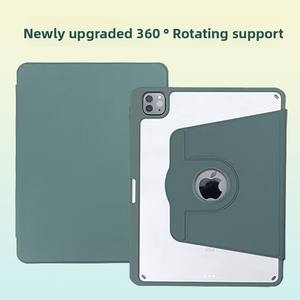 सम्मान मैजिक पैड 2 12.<span class=keywords><strong>3</strong></span>-इंच फुल-बॉडी स्लिम शॉकप्रूफ कवर के लिए ऐक्रेलिक घूर्णन स्टैंड केस केस 360 - Product Image 5