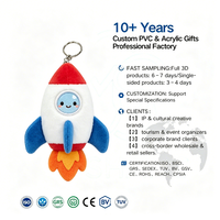 Porte-clés en peluche anime personnalisé, mini jouet en peluche à suspendre, breloque de sac, cadeau de collection pour fans