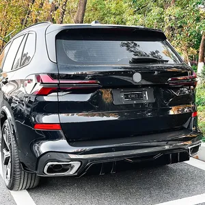 สตาร์นาฟ สำหรับ G05 M50i M50d M60i M60d 40i M Sport 2019-2024 สไตล์ดิฟฟิวเซอร์หลัง สปอยเลอร์กันชนหลัง ชุดแต่งตัวถังรถยนต์ - Product Image 4