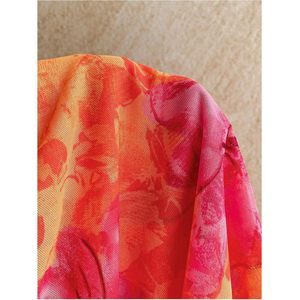 Women's Floral Halter Mini <b>Dress</b> <b>Elastic</b> Waist A-Line Sleeveless Summer Vacation Sundress - Product Image 5