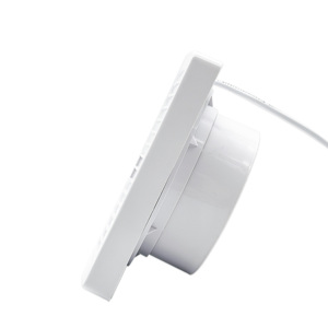 Ventilateur d'extraction de flux d'air monté sur fenêtre carrée en plastique à faible bruit électrique de 6 pouces - Product Image 4