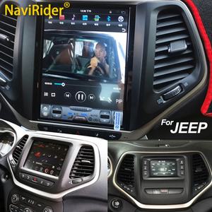 Radio con Pantalla Android Estilo Tesla de 128 GB, Navegación GPS para Jeep Cherokee 5 KL 2013-2018, Reproductor Multimedia Estéreo para Auto, Carplay - Product Image 2
