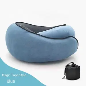 New design Hot selling Memory foam travel neck pillow ergonomically designed U-shaped pillow