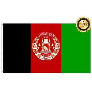 Vente en gros 3x5In Afghanistan Drapeau à trois couches Polyester 68D et 100D Personnaliser tous les drapeaux nationaux Transport rapide - Product Image 3