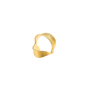 Fashion <b>Rings</b> PVD Gold Plated 316L Stainless Steel Sustainable Resistant Design - Product Image 2