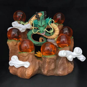 Juguete de dibujos animados <span class=keywords><strong>Shenron</strong></span> y bolas de 3,5 cm Juego de estatua de resina con soporte acrílico PVC Nuevo ODM Decoración para el hogar y regalos - Product Image 6