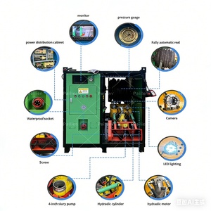 Equipo de Limpieza de Sedimentos Sumergible, Robot Automático para la Eliminación de Sedimentos en Tuberías Municipales, Ríos, Piscinas y Alcantarillado - Product Image 3