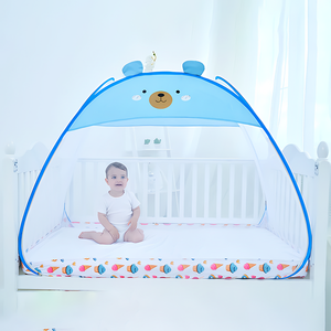 Di động có thể gập lại pop-up bé cũi lưới chống muỗi với tính năng an toàn thân thiện với môi sử dụng mùa hè để ngăn chặn leo núi - Product Image 3