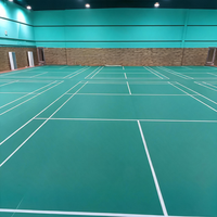 Runsure – Solution de pose rapide pour sol sportif acoustique en plastique imperméable 22 dB, certifiée EN 14904, idéale pour les salles de rééducation hospitalière