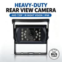 Caméra de recul LED IR haute définition personnalisée 1280x720P, angle de vue de 90 à 120 degrés, étanche, anti-poussière, guidage des lignes de stationnement pour voitures