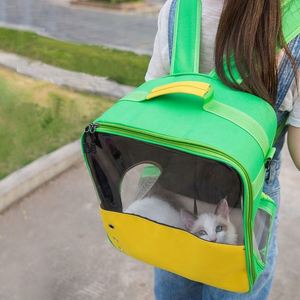Outdoor Airline Approved Fashion Portable Transparent Breathable Pet Dog <b>Cat</b> Carrier <b>Backpack</b> For Travelling Shopping - Product Image 2