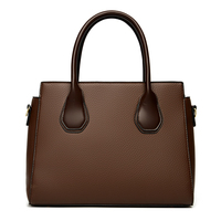 Nouvel arrivage de sacs à main en cuir pu solide pour femmes, ensemble de sacs à bandoulière de luxe pour femmes