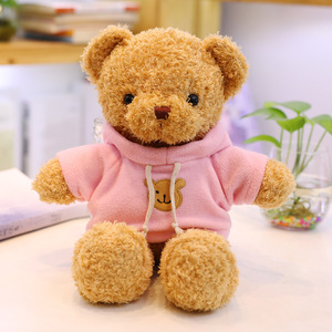 Sản Xuất Tùy Chỉnh Logo Gấu Đồ Chơi Mềm Brown Thú Nhồi Bông Teddy <span class=keywords><strong>Bear</strong></span> Đồ Chơi Sang Trọng Cho Bé Trẻ Em - Product Image 2