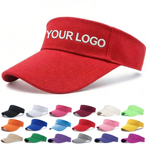 Custom Logo Sunshade Hat Embroidery Printed Athletic Adjustable Empty Top Baseball Cap Factory Wholesale Cotton Sunblock Hat
