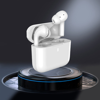 Fone de ouvido bluetooth sem fio portátil, cancelamento de ruído, fone auricular, bluetooth, tws, com estojo carregador para esportes