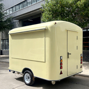 Stainless Steel Mobile Food Truck with Full Kitchen for Fast Food & Snack Catering Trailer - Product Image 1