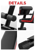 Banc d'haltères réglable multifonctionnel pour la salle de sport et le fitness Banc d'entraînement pliable pour les bancs de musculation Supports