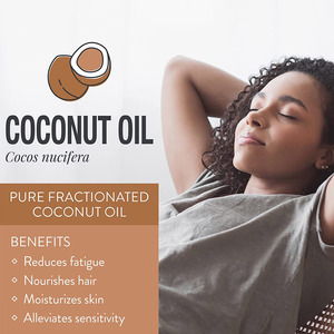 Huile de Coco Vierge Extra Biologique en Gros à Prix Avantageux, 100% Pure, Sans Hexane, Pressée à Froid pour Soins de la Peau, des Cheveux et du Corps - Product Image 3