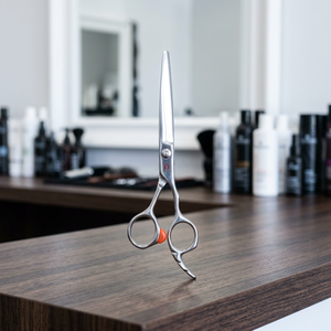Ciseaux de coiffure professionnels de haute qualité en acier inoxydable japonais 440c pour droitiers, coupe précise et effilage TAIDOC - Product Image 4