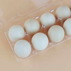 ถาดใส่ไข่พลาสติกใส12ลูกภาชนะใส่ไข่ไก่บรรจุภัณฑ์สำหรับตลาดฟาร์มครอบครัว - Product Image 3