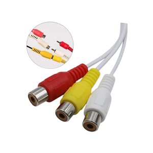 8 Line HDTV <b>Audio</b> <b>Video</b> Adapter Connector <b>Cable</b> 1080P PVC Jacket 12m Length for DVD PC TV Camera Europe DE PL Icam - Product Image 4
