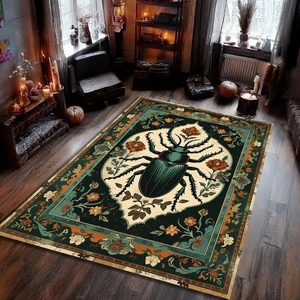 <span class=keywords><strong>Tapis</strong></span> vintage motif stagiolette, <span class=keywords><strong>tapis</strong></span> gothique à motif insectes et botanique, <span class=keywords><strong>tapis</strong></span> <span class=keywords><strong>de</strong></span> décoration intérieure style bohème persan, <span class=keywords><strong>tapis</strong></span> insecte style Mothcore - Product Image 1