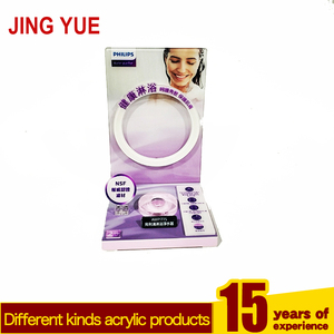 Étagères de présentation de vêtements en acrylique sur mesure, style moderne, pour comptoir, écologiques, recyclables, filtrées, vente chaude - Product Image 3