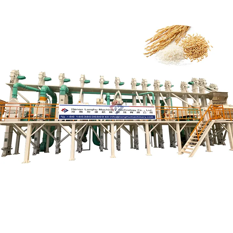 50ton Commerciële Grote Gecombineerde Trillende Rijstmolen Machine Sri Lanka