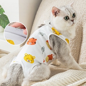 Pigiama cane tuta di recupero per cane <span class=keywords><strong>gatto</strong></span> dopo la chirurgia vestito cucciolo vestiti chirurgici recupero chirurgico per animali domestici tuta di sterilizzazione <span class=keywords><strong>gatto</strong></span> - Product Image 2