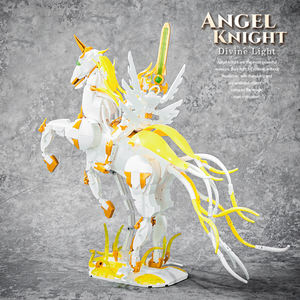 ملاك فارس الضوء الإلهي عمل الشكل-نموذج محارب قوي ، لعبة الفتح الحضارة السحرية القابلة للتحصيل - Product Image 3