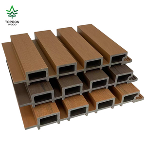 Modern Style WPC Decking Wall Panel Cladding Courtyard <strong>Interior</strong> Heat Insulation Waterproof Commerce Hotels <strong>Halls</strong> Outdoor - Product Image 3