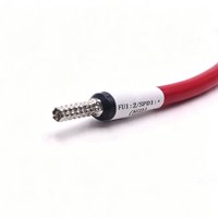 Kabel Daya Merah Heavy Duty dengan Terminal Cincin Berpaku & Kabel Harness Ujung Terbuka untuk Inverter, Sambungan Daya Bank Baterai