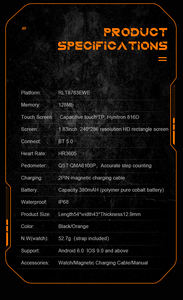 Reloj Inteligente <span class=keywords><strong>TANK</strong></span> <span class=keywords><strong>M1</strong></span> Original, Pulsera Deportiva Inteligente con Frecuencia Cardíaca, Smartwatch C20 <span class=keywords><strong>Pro</strong></span> para Hombre Resistente al Agua 5 ATM para Exteriores - Product Image 4