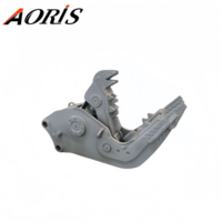 Concasseur hydraulique de béton AORIS à forte force de mastication, broyeur de démolition pour excavatrice de 9 à 16 tonnes