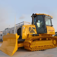Bulldozer sur chenilles DH10 110 CV, 10 tonnes, compact, avec option ripper, cabine climatisée pour travaux de terrassement