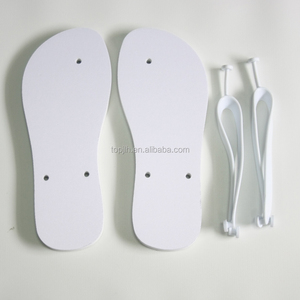 Chaussons en vente chaude, impression personnalisée, blancs vierges pour sublimation, tongs populaires - Product Image 1