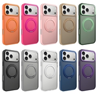 Étui de téléphone magnétique rotatif à 360° antichoc, fin et tendance, pour iPhone 18 17 16 15 Pro Max S24 S25 S26 Ultra