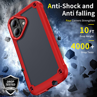 Pour iPhone 16 13 12 11 Pro Max 15 14 Plus Antichoc Peau Soyeuse Coque Arrière Ultra Mince Mat Dur PC Translucide Téléphone Cas