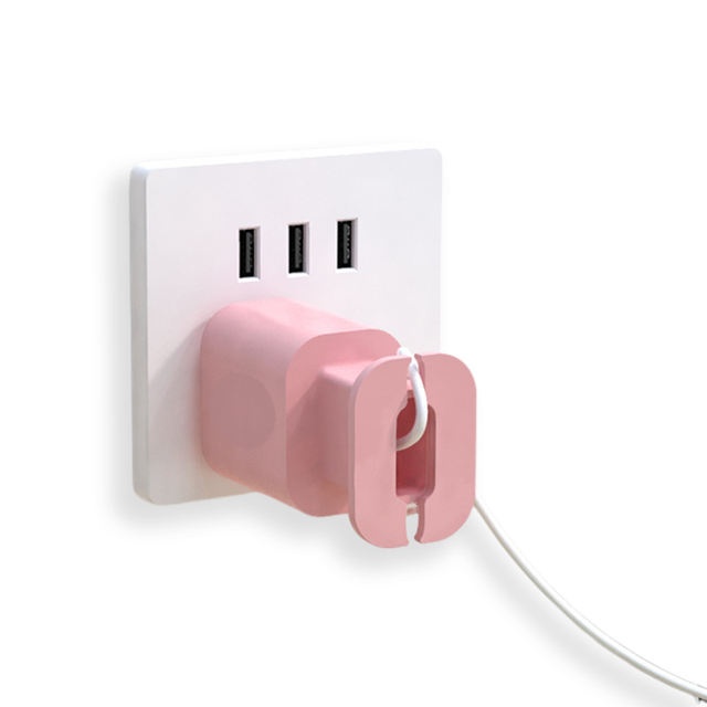 Dongrong Custom Logo 18W 20W 2mm Thick Silicone Cord Protector 2-in-1 Charger Protector for