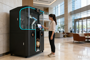 Robot Barista Autonomo: Personalizzazione Immagine Freestyle e Sistema di Raffreddamento Professionale per Caffetterie - Product Image 4
