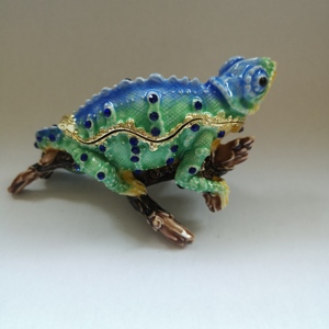 <span class=keywords><strong>2025</strong></span> mới thời trang kim loại Tắc Kè Hoa bản lề động vật Hộp Đính cho quà tặng khuyến mãi nhà bảng Quà Tặng Mặt Hàng quà tặng sinh nhật - Product Image 4