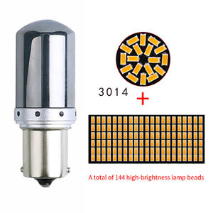 Bombillas LED sin Error T20 BA15S P21W BAU15S PY21W 7440 W21W para coche, sin hiperflash Canbus T20 - Product Image 4