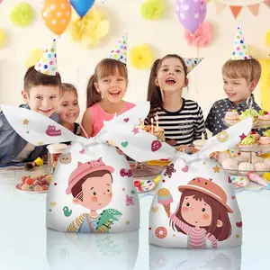婴儿淋浴生日儿童节礼物派对粉色包冰淇淋女孩蓝色恐龙男孩糖果包装