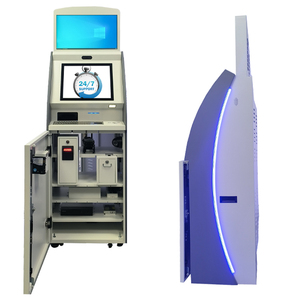 Màn hình kép đồng tiền hoạt động thanh toán <span class=keywords><strong>kiosk</strong></span> với tiền mặt chấp nhận - Product Image 6