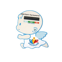 Thermomètre de bain pour enfants, carte mignonne avec animaux de dessin animé, testeur de température de l'eau, cadeau de douche pour bébé, essentiel