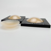 Pegatinas antideslumbrantes para mujer, cubierta de pezón de sujetador de silicona, adhesivo fino, superventas