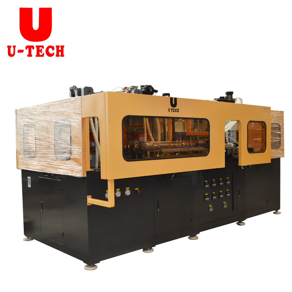 Полностью автоматическая высокоскоростная формовочная машина для выдувного формования ПЭТ пластиковых бутылок 4 типа